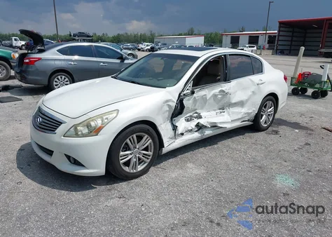 2011 Infiniti G25X из США, поврежденный, VIN JN1DV6AR1BM451486
